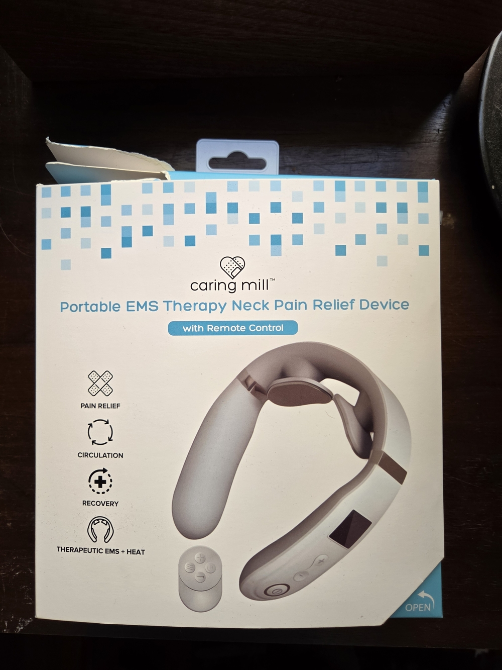Caring Mill Portable EMS Therapy Neck Pain Relief